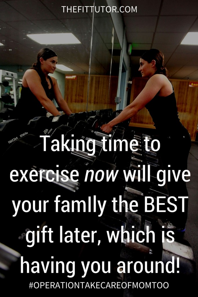 Make exercise a priority // online workouts // nutrition // thefittutor.com