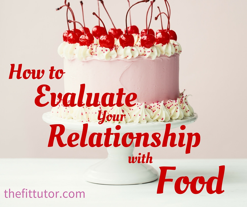 How to evaluate your relationship with food // the fit tutor