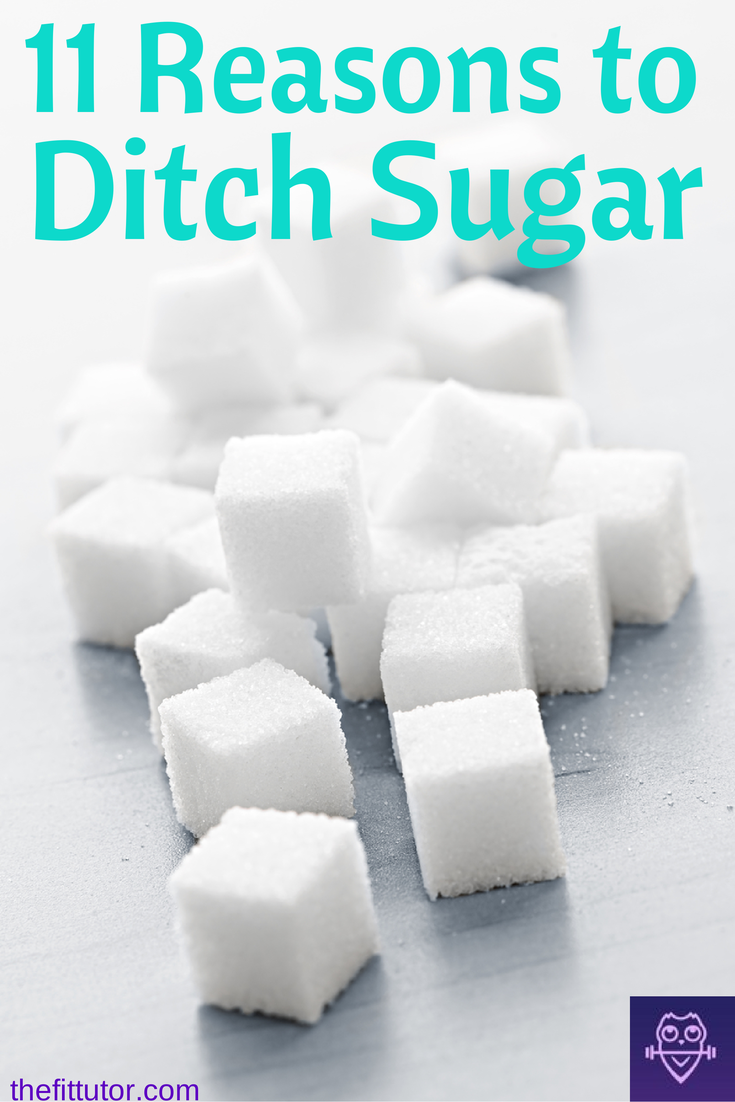 Ditch Sugar. Read this post to find out why YOU need to kick your #sugar habit ASAP! #detox your life in a year: July via @thefittutor