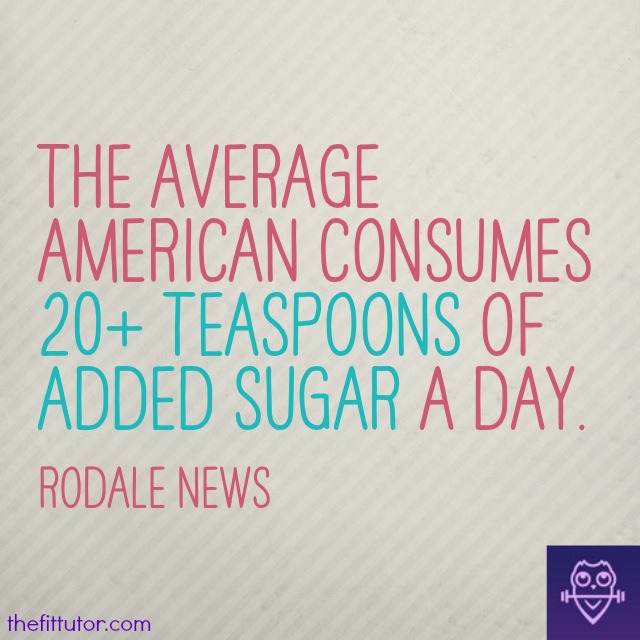 The average #american consumes 3x more #sugar than recommended! It's killing us! Learn why you should ditch sugar ASAP 