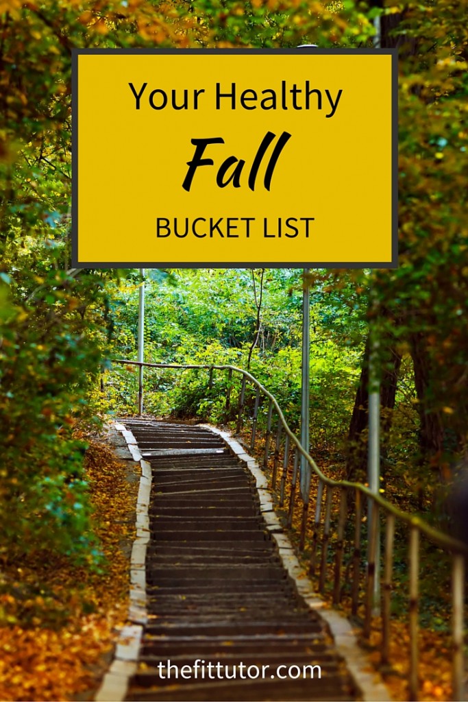 fall bucket list