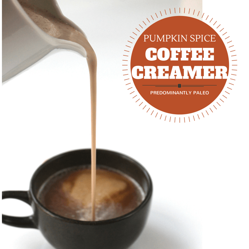 Paleo Pumpkin Spice Creamer // Healthy Fall Recipes // Predominantly Paleo