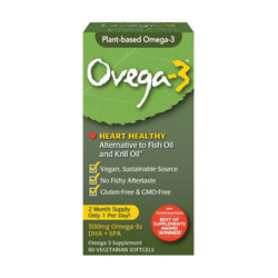 Ovega-3: a reliable vegetarian fish oil high in DHA & EPA