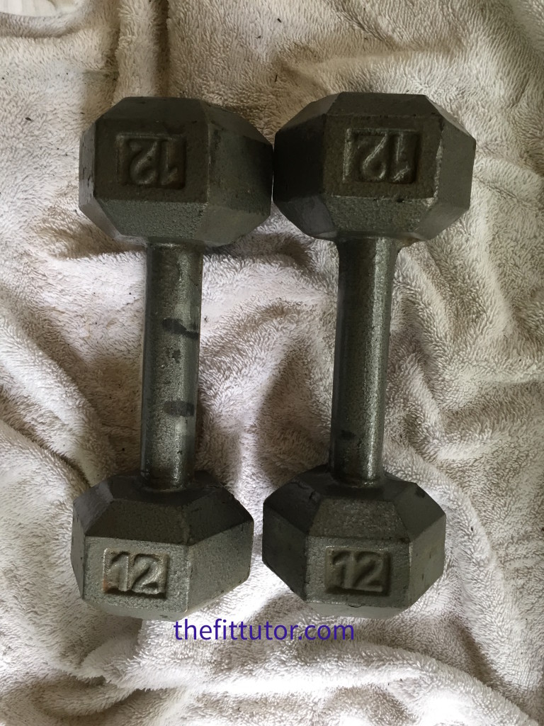 How to Restore Old Rusty Weights- a step by step tutorial #DIY