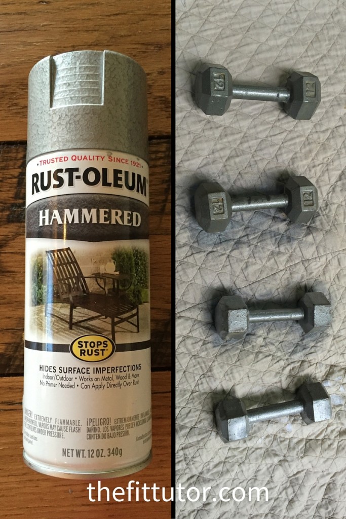 How to Restore Old Rusty Weights- a step by step tutorial #DIY