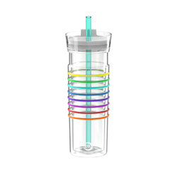 This water bottle will help you keep track of your water intake! BPA free