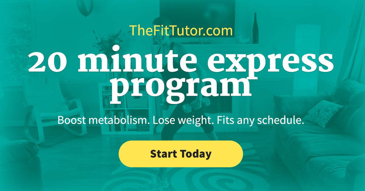 Get the body you want in only 20 minutes! Program designed by a nationally certified trainer and nutrition coach. Can be done at home or in the gym! Affordable and effective!