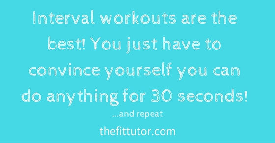 a personal trainer's top advice for losing weight without the hype. weight loss and intervals