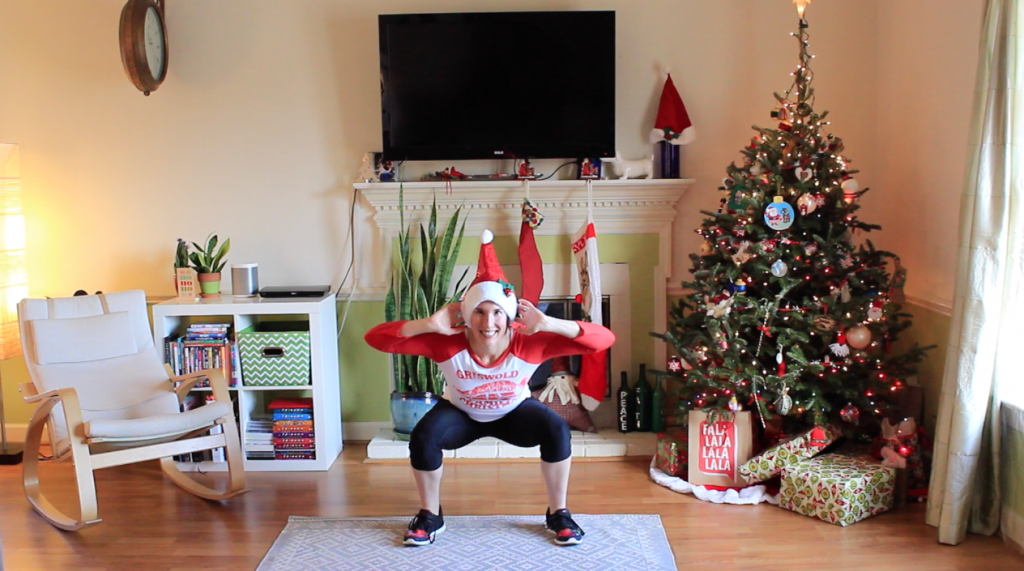 try this at home bodyweight workout if you're traveling this holiday season!