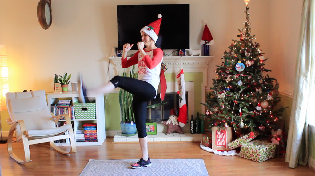 try this at home bodyweight workout if you're traveling this holiday season!