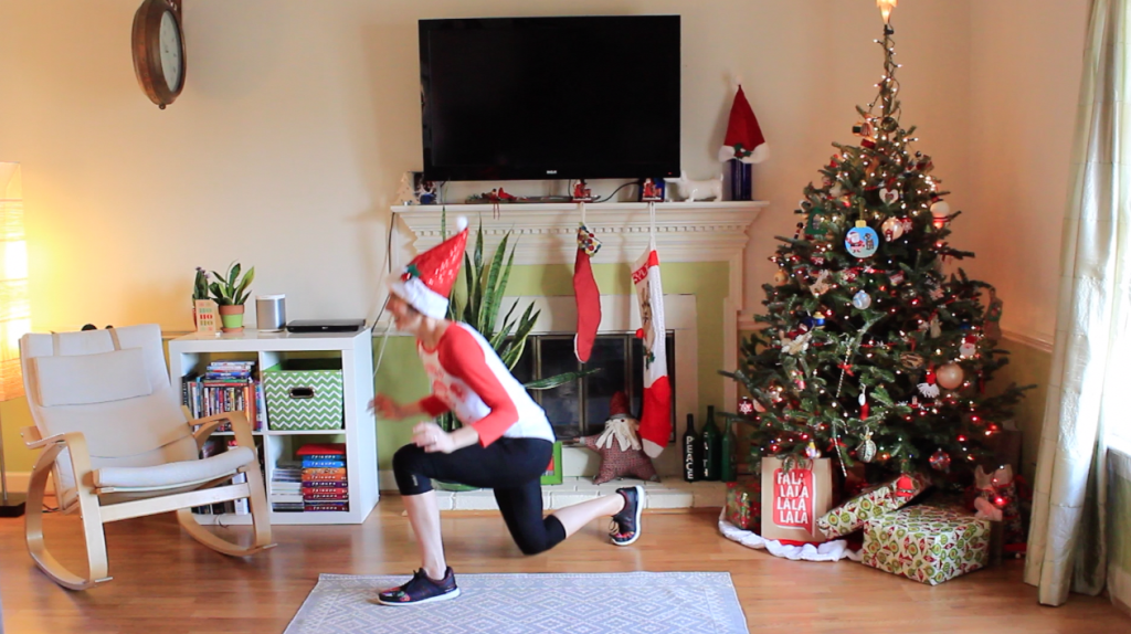 try this at home bodyweight workout if you're traveling this holiday season!