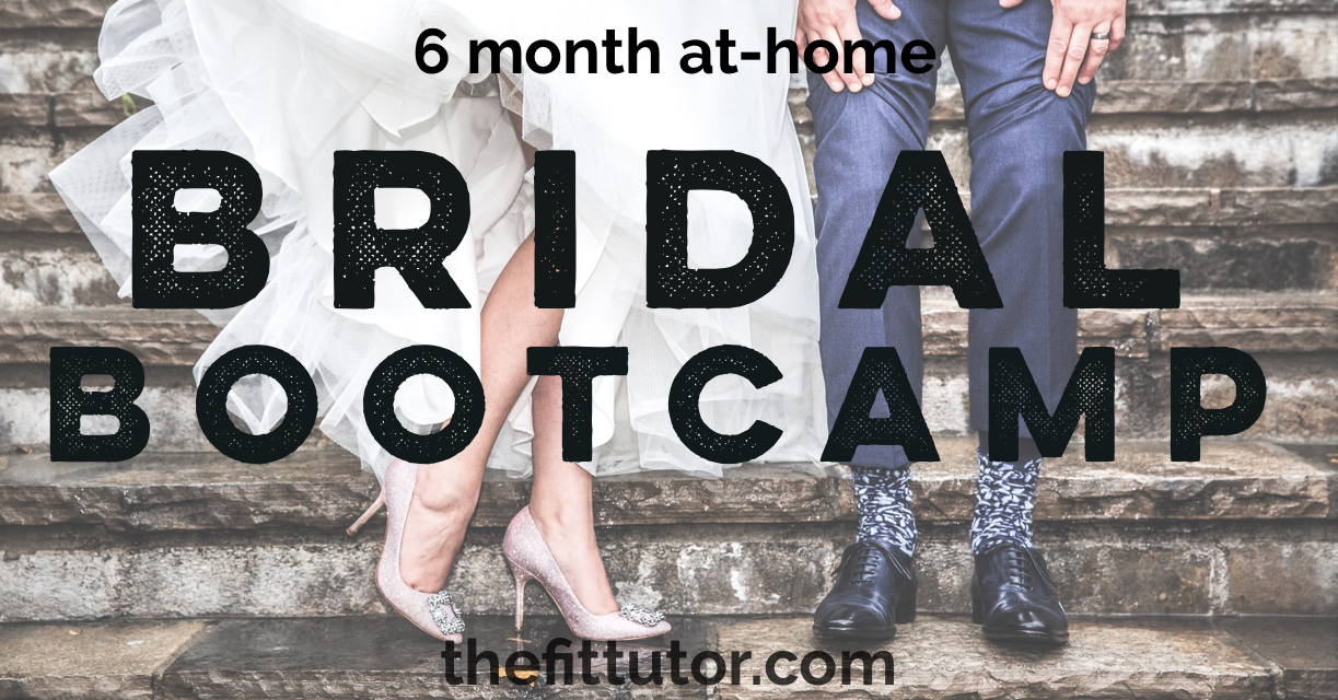 this bridal bootcamp will help you lose weight an get fit and healthy for your wedding- affordable, effective, for brides!