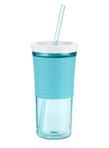 this tumbler is perfect for freeze ahead smoothies! I love that it's leak-proof!