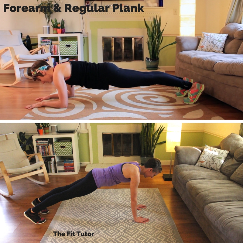 great exercises for runners: the plank // Strength Exercises for runners