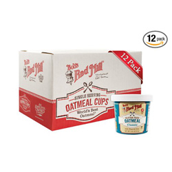 Bobs Red Mill Plain Oatmeal is a great choice!
