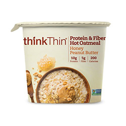 think thin protein oatmeal is a good choice for healthy oatmeal that won't make you gain weight!