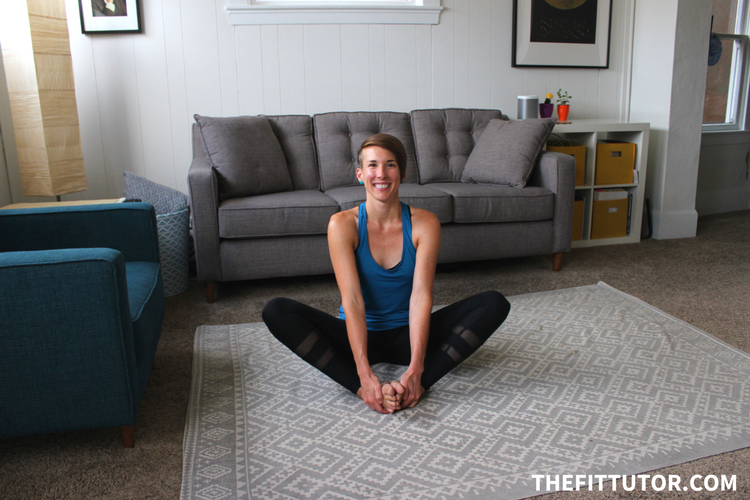 Ahhh this butterfly stretch is so perfect for tight hips! Find out how to do it + other hip flexor stretches in this article!