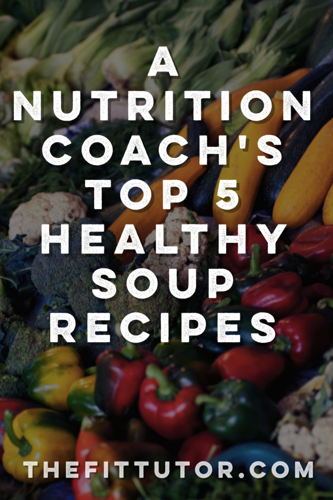 check out these healthy soup recipes! bonus: all can be made in the slow cooker!