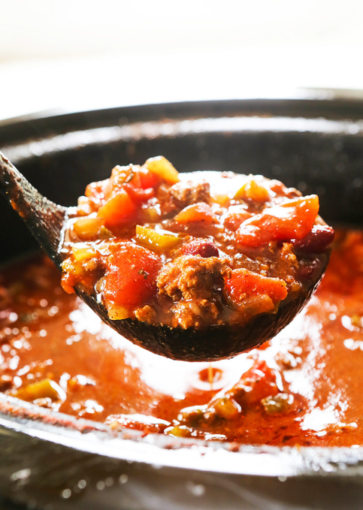 this chili by Pip and Ebby is my go-to when we want something hearty. find my top 5 healthy soup recipes here and click the photo to see Megan's recipe!