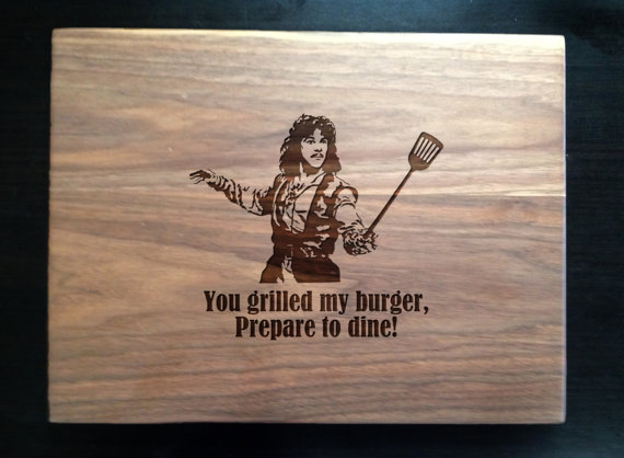 a personalized or funny cutting board makes a great gift for your fit or foodie friend who spends a lot of time in the kitchen! ethical gift guide