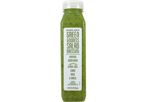 5 things I'm loving rn: trader joe's green goddess dressing. why didn't i try this sooner?!