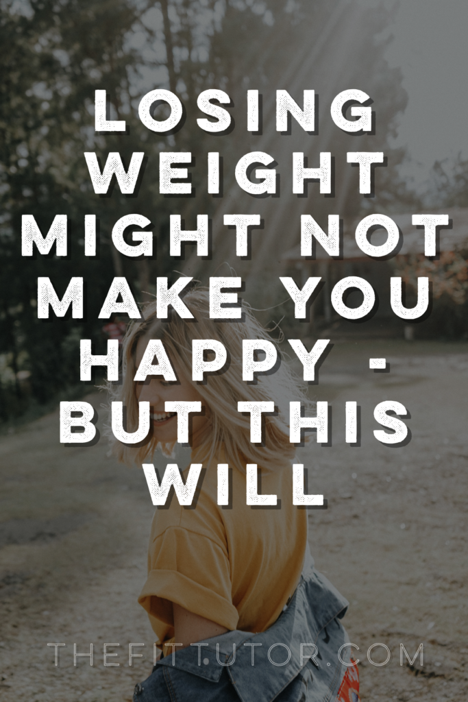 lose weight/ losing weight won't make you happy, but this will - read this to guarantee your hard work will pay off and you'll be thrilled with your progress <3 
