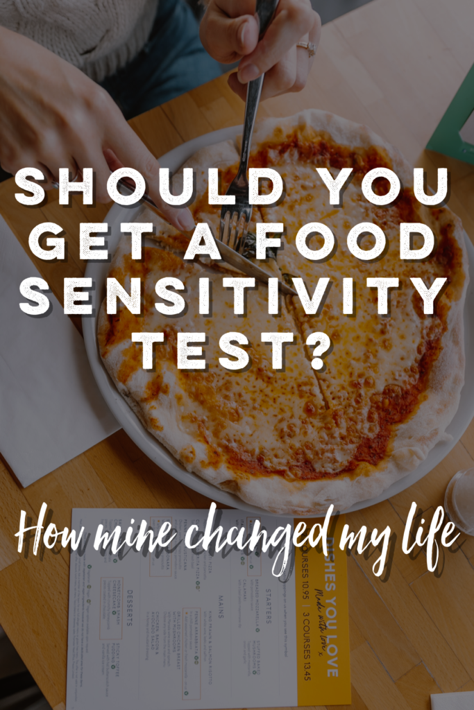 how my food sensitivity test helped me end my chronic pain