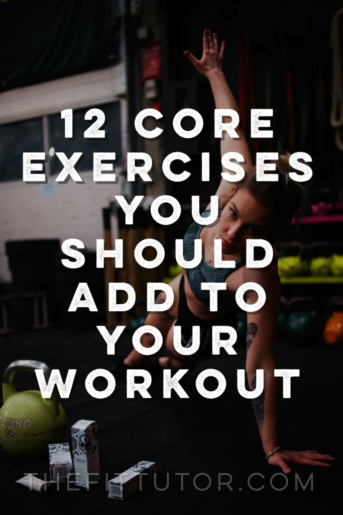 Add these 12 anti-rotation core exercises into your workout! Improve posture, spinal stability, and ya know, get flat abs ;) 