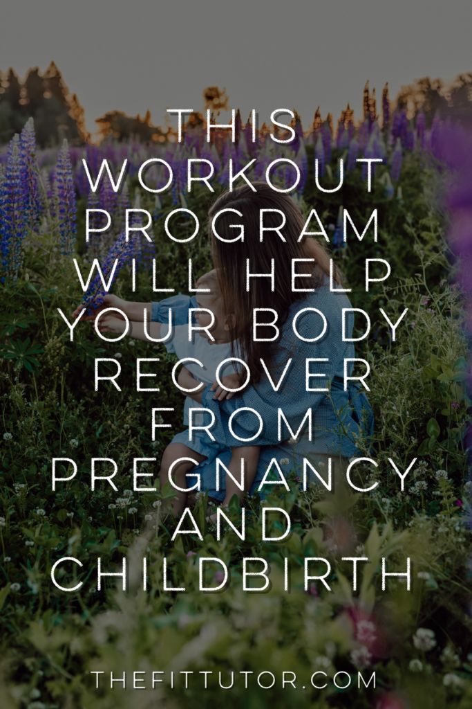 Your postpartum body needs special care, and just any old workout program will not cut it. You need exercises safe for bringing your abs back together and healing/strengthening your pelvic floor. This postpartum program is affordable, safe, and you can do it on your own schedule!