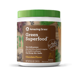 Amazing Grass Chocolate Greens Superfood, check out my fave healthy living products