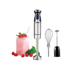 one of my fave healthy living products- I don't have a mixer, but even if you do this immersion blender is amazing for soups, smoothies, sauces, etc! I use mine a lot and it's small and easy to store and easy to clean!